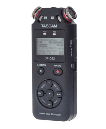 enregistreur externe tascam - Logitourisme