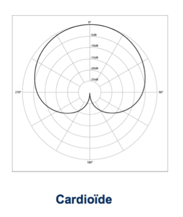 micro cardioide - Logitourisme