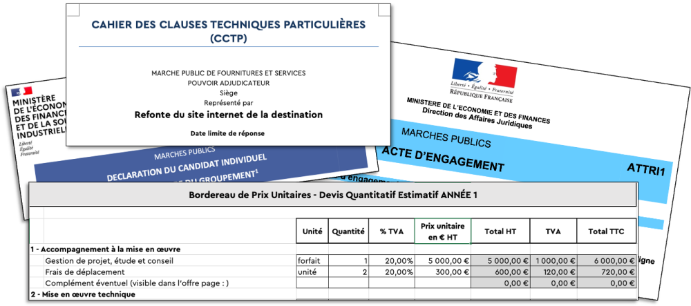 AMO site internet cahier des charges tourisme